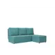 Диван Dee one Каир AAA4007007 195x84x140 см рогожка цвет бирюзовый
