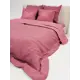 Комплект постельного белья Лидер Дом Терракот евро бязь розовый