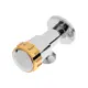 Кран шаровой угловой Otmo 9437391 PN15 1/2"x3/4" НР латунь ручка барашек