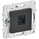 Розетка компьютерная встраиваемая Iek Skandy SK-K10-2-K53 RJ45 Cat 6 цвет графит