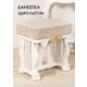Банкетка Glider Джульетта 45x50x36 см цвет молочный дуб