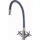 Смеситель для кухни Fmark FS8442-04 гибкий излив 14.7 см цвет сатин