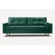 Диван Divan.ru Ситено 218x90x95 см ткань цвет зеленый