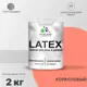 Краска для деревянных окон и дверей Malare Latex антисептическая быстросохнущая без запаха полуглянцевая цвет коралловый 2 кг