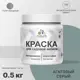 Краска для садовой мебели Malare Latex антисептическая полуглянцевая цвет агатовый серый 0.5 кг