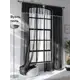Тюль на ленте At Home Малоур вуаль 200x250 см цвет черный AA207217