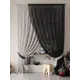 Тюль на ленте At Home Нариа вуаль 300x270 см цвет серый AA207262-270