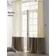Тюль на ленте At Home Клоэ вуаль 150x280 см цвет коричневый AA207087
