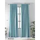 Комплект штор на ленте At Home Блэки блэкаут 150x270 см цвет синий/голубой AT213041