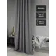 Штора на ленте At Home Рокби блэкаут 160x250 см цвет серый AA105051