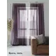 Тюль на ленте Helga Ронод вуаль 200x280 см цвет фиолетовый HH123630