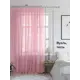 Тюль на ленте Helga Леонайд вуаль 400x270 см цвет розовый HH123416