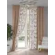 Комплект штор на ленте Helga Раниморс габардин 150x250 см цвет белый HH948145