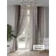Комплект штор на ленте Helga Танимикра габардин 150x250 см цвет бежевый/коричневый HH948238