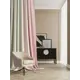 Штора на ленте Helga Фросл блэкаут 150x280 см цвет серебристый/серый/розовый/зеленый HH965114