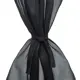 Штора на люверсах Tplus сетка 143x250 см цвет черный T025774