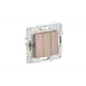 Выключатель встраиваемый Iek Skandy SK-V30-0-10-K98 3 клавиши цвет песочный