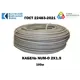 Кабель Калужский кабельный завод NUM 2x1.5 100 м ГОСТ