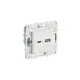 Розетка USB встраиваемая Iek Skandy SK-U22-D31-K01 цвет белый