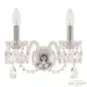 Настенный светильник Bohemia ivele crystal 74674 цвет никель