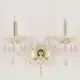 Настенный светильник Bohemia ivele crystal 75186 цвет золото