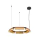 Светильник подвесной светодиодный Maytoni Flat Mod296pl-l40bc3k 20 м² теплый белый (желтый) свет цвет черный