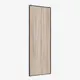 Дверь для шкафа-купе Лофт-Комплект Двери Найди 70.40x245.50x3 см сталь цвет черный матовый/дуб сонома