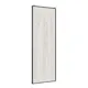 Дверь для шкафа-купе Лофт-Комплект Двери Найди 80.40x245.50x3 см сталь цвет черный матовый/дуб крафт белый