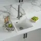 Мойка для кухни из искусственного камня Wisent MW450-28 белый 500x450