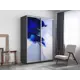 Шкаф-купе фотопечать Мебельная Компания Е1 2 дверный 240x120x60 см 7 полок ЛДСП цвет серый ef1010_120240_dm