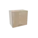 Навесной шкаф МС Валерия верхний горизонтальный 50x46x31.80 см фасад капучино МДФ каркас белый ЛДСП Сурская мебель