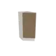 Напольный шкаф МС Валерия 1 дверь 45x81.60x56 см фасад капучино МДФ каркас белый ЛДСП Сурская мебель