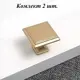 Ручка-кнопка Runo Голднесс 30 мм золото комплект 2 шт.