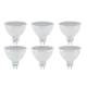 Лампа светодиодная Jazzway 2859754A Pled Power GU5.3 220 В 9 Вт таблетка матовая 720 Лм теплый белый свет