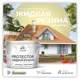Резиновая краска Malare Protector Latex для гидроизоляции полуглянцевая цвет фисташковый 10 кг