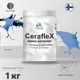 Краска для стен влажных помещений керамической кафельной плитки Malare Ceraflex Latex быстросохнущая матовая цвет ниагара 1 кг