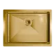 Мойка для кухни врезная Floracio F.5844.GD 58x44 см глубина чаши 21.5 см нержавеющая сталь цвет золото