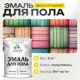 Эмаль для пола Malare Professional износостойкая быстросохнущая полуглянцевая цвет весенний адонис 2 кг
