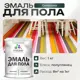 Эмаль для пола Malare Professional износостойкая быстросохнущая полуглянцевая цвет оклахома 1 кг