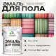 Эмаль для пола Malare Professional износостойкая быстросохнущая полуглянцевая цвет парное молоко 2 кг