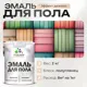 Эмаль для пола Malare Professional износостойкая быстросохнущая полуглянцевая цвет эффект дежавю 2 кг