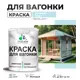 Краска для дерева Malare Wood антисептическая быстросохнущая матовая цвет сахарный вихрь 2 кг