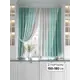 Комплект штор на ленте Helga Эмлиор 180x150 см габардин цвет белый HH920699