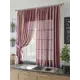 Тюль на ленте Helga Тарнис 150x180 см вуаль цвет розовый HH930388