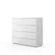 Комод A-a mebel Лион 8 ящиков 120x40x102 см ЛДСП цвет белый