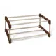 Подставка для обуви Sheffilton Sht-Sr3-P 59.50x27x31 см 2 полки пластик цвет коричневый