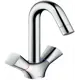 Смеситель для раковины Hansgrohe 00000035192 двухвентильный цвет хром