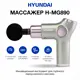 Ручной массажер Hyundai H-Mg890 30Вт серый/черный