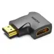 Адаптер-переходник Vention HDMI v2.0 19M/19F угол 270 AIQB0