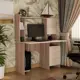 Стол многофункциональный Стендмебель Стол Компьютерный 120x142x67 см ЛДСП цвет ясень шимо светлый, ясень шимо темный